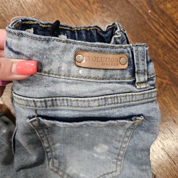 Boys Evolution stretchy distressed jeans, super cute!! - Picture 5 of 13